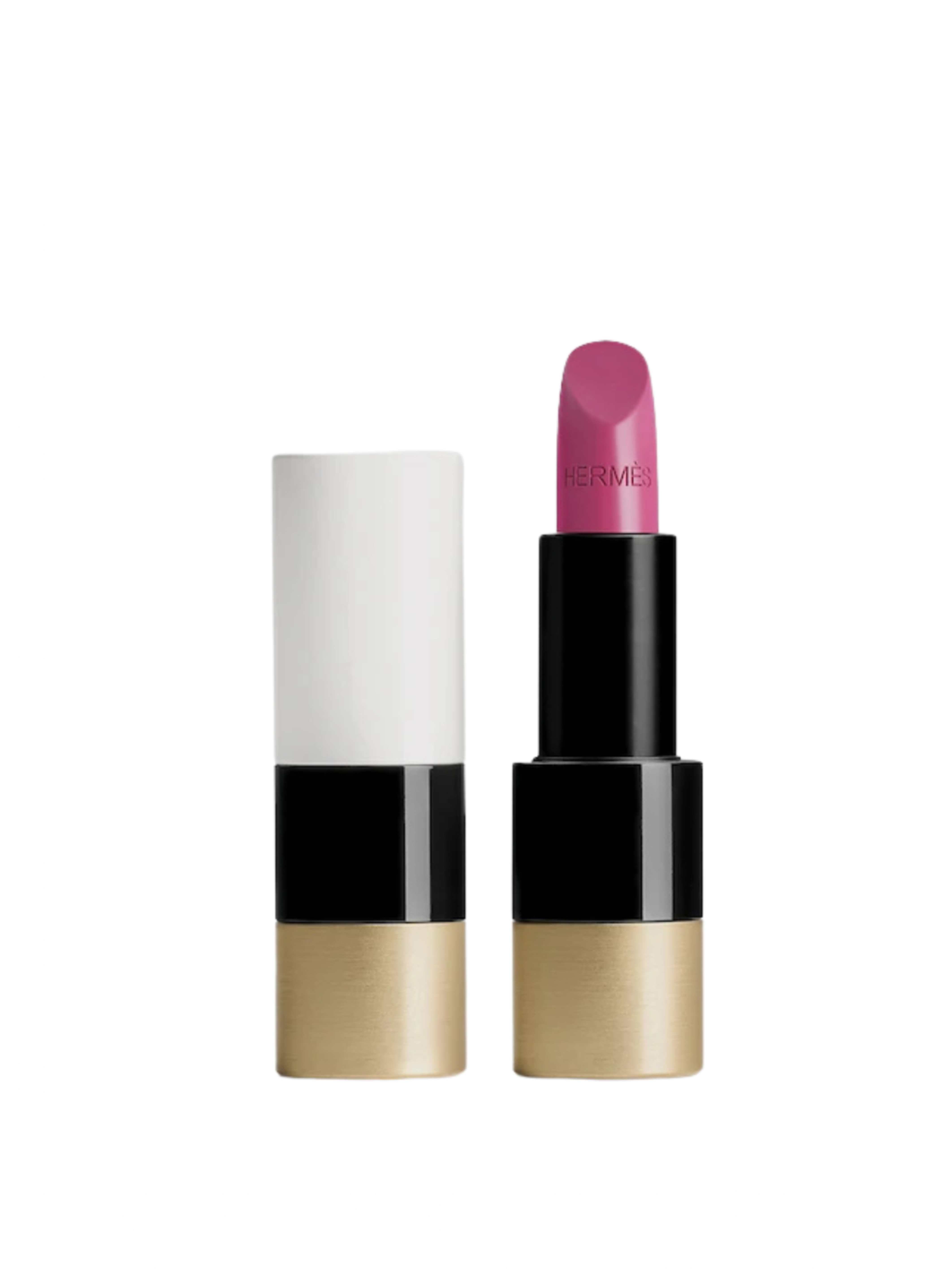 HERMES Rouge Satin Lipstick 50 Rose Zinzolin - Damaged