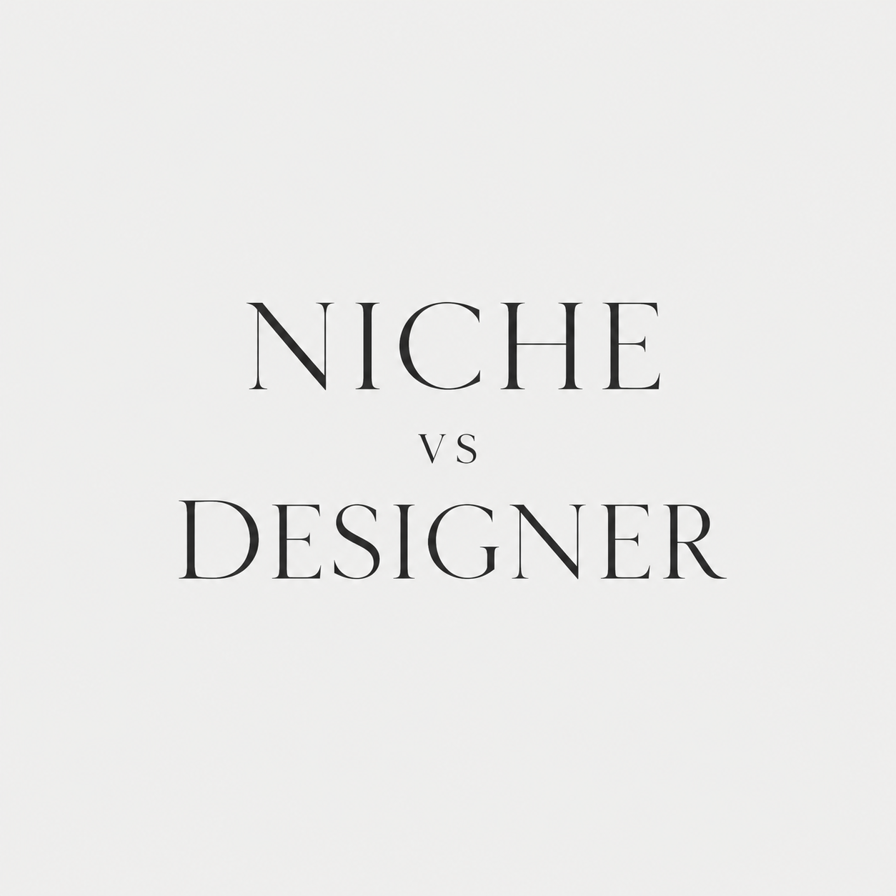Niche vs Designer Perfumes