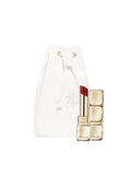 Guerlain KissKiss Shine Bloom 819 Corolla Rouge – Glossy Red Lipstick / Cosmetics Bag 12x6x18cm