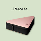 PRADA Pink Cosmetics Bag 23x17x17cm