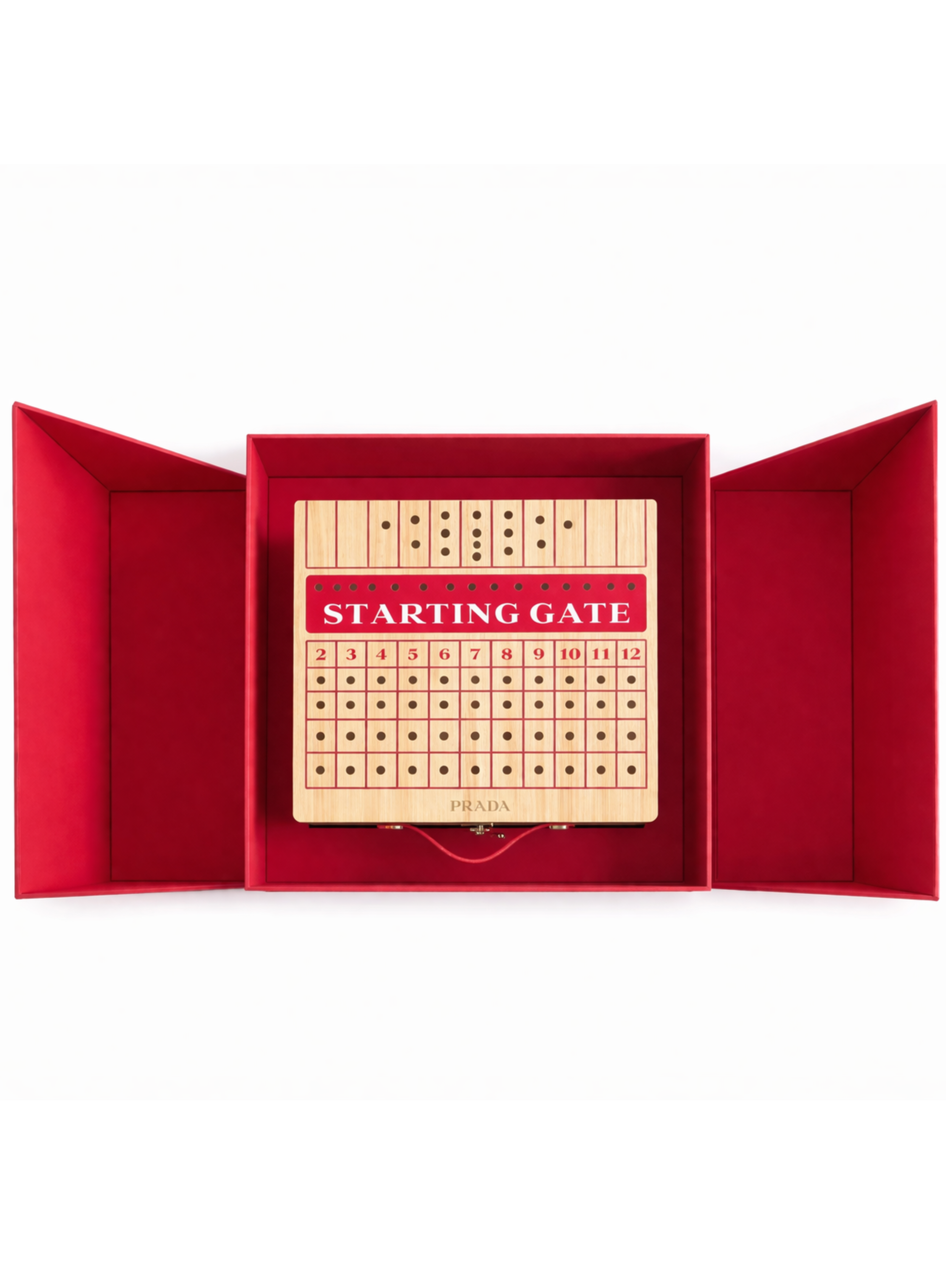 PRADA Wooden Starting Gate Game Exclusive Edition