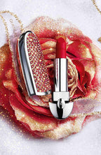GUERLAIN Rouge G Lipstick Golden Ruby Case