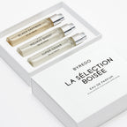 BYREDO La Sélection Boisée – სამოგზაურო სუნამოების სასაჩუქრე სეტი (3 × 12მლ)