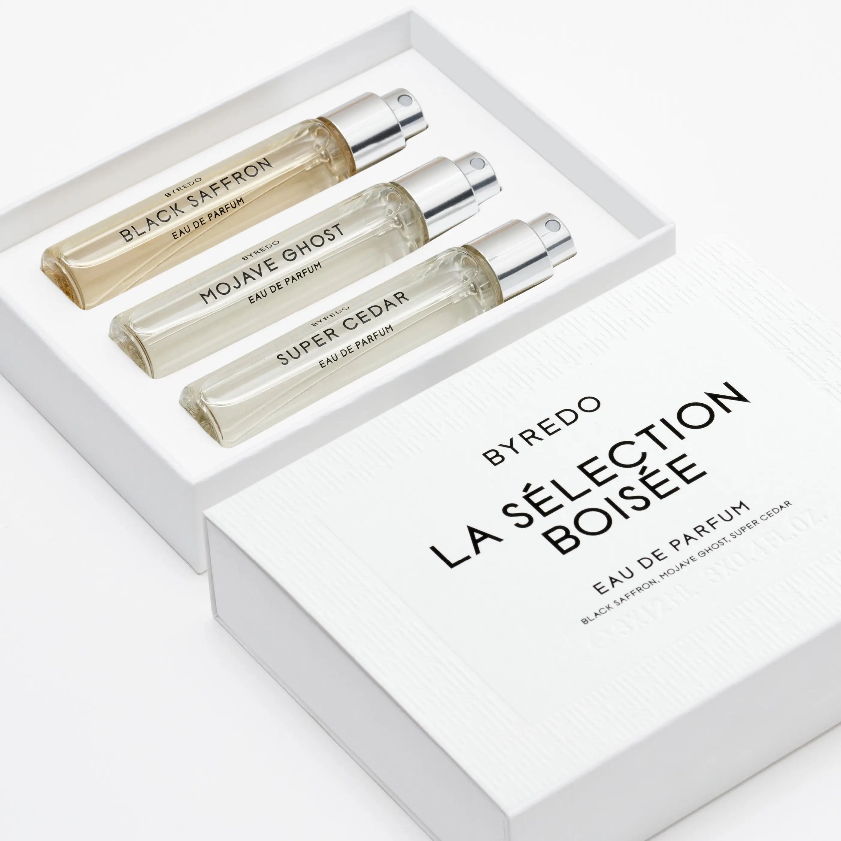 BYREDO La Sélection Boisée – Travel Fragrance Set (3 × 12ml)
