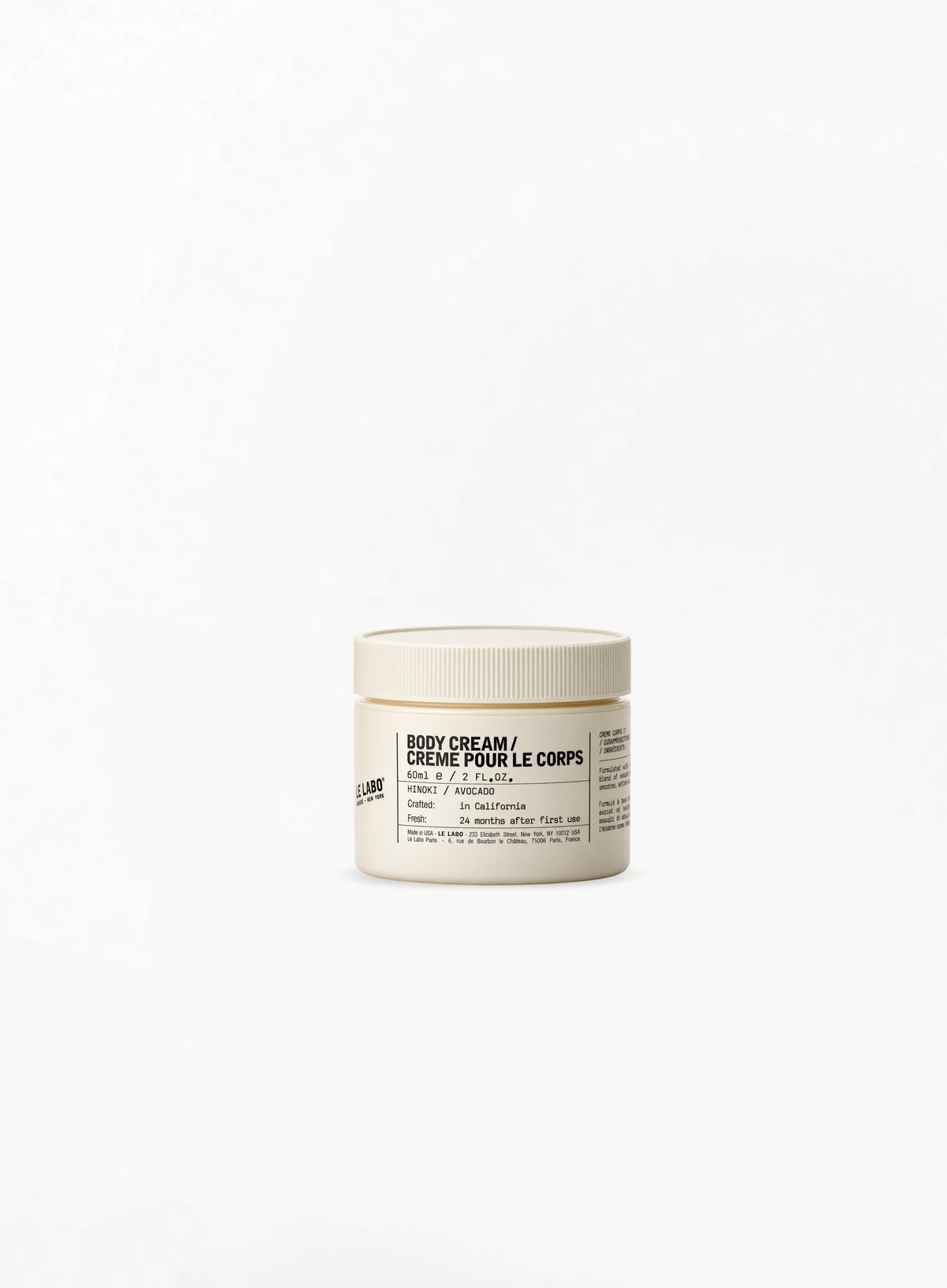 LE LABO Body Cream / HINOKI 60ml