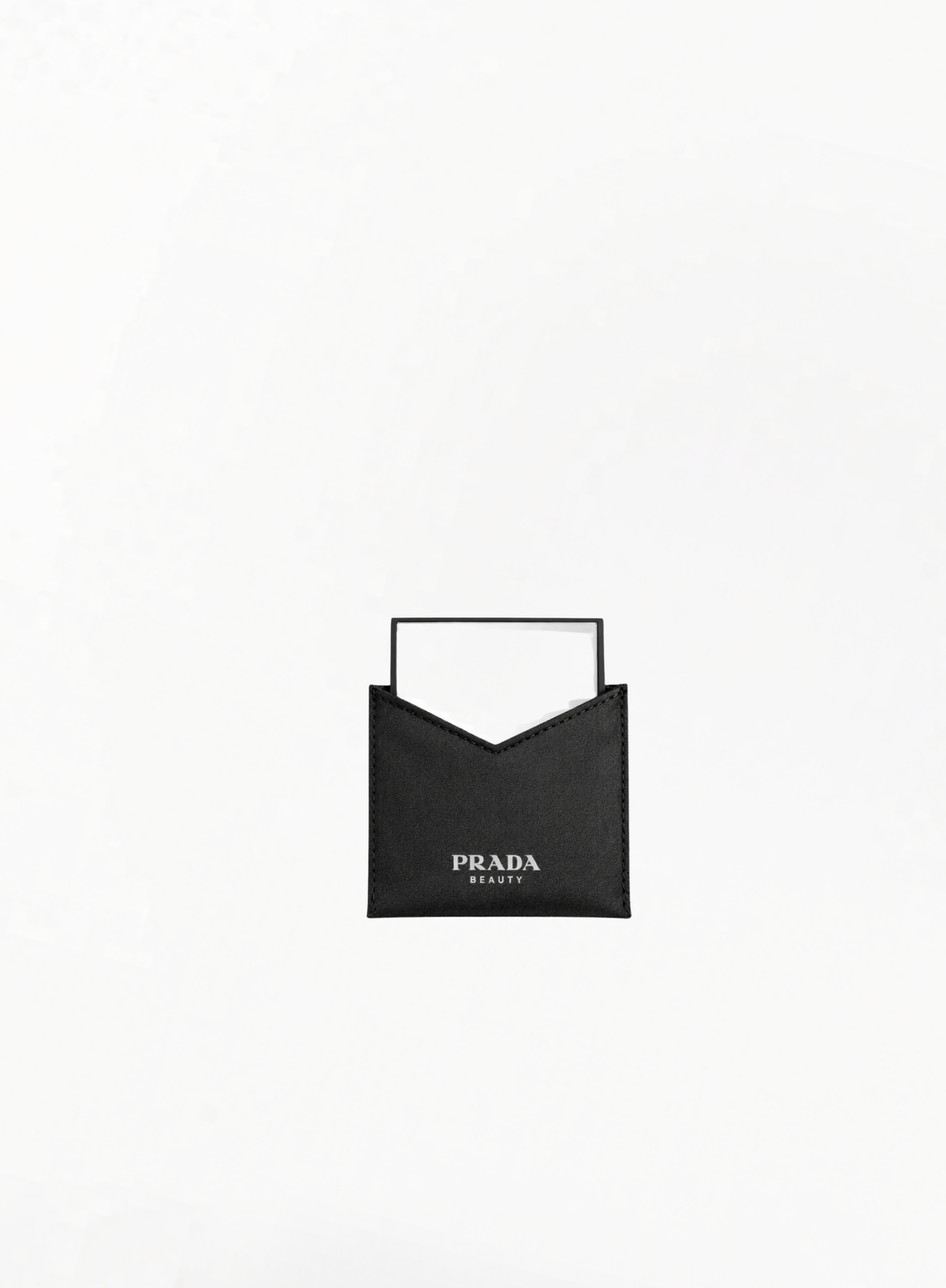 PRADA Black Mirror with Mini Pouch