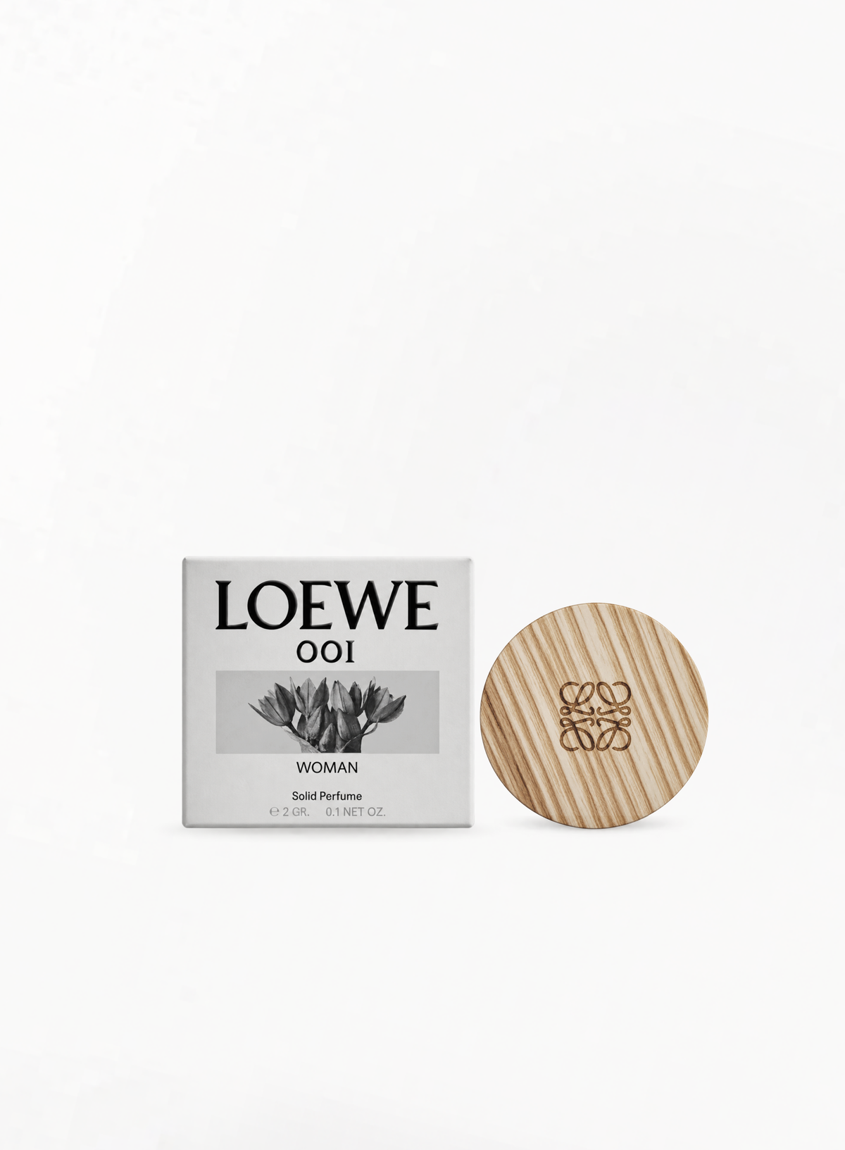 LOEWE 001 Woman მყარი პარფიუმი 2გ სარკით