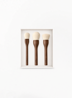 GUERLAIN პრემიუმ ხის ფუნჯების ნაკრები (3 ცალი)