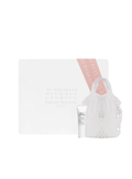 Maison Margiela petite white mesh tote bag with Sailing Days hand cream 15ml on a white background