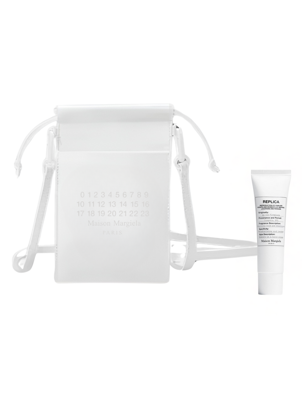 Maison Margiela By The Fireplace Hand Lotion 15ML & White Bag 12x19.5cm