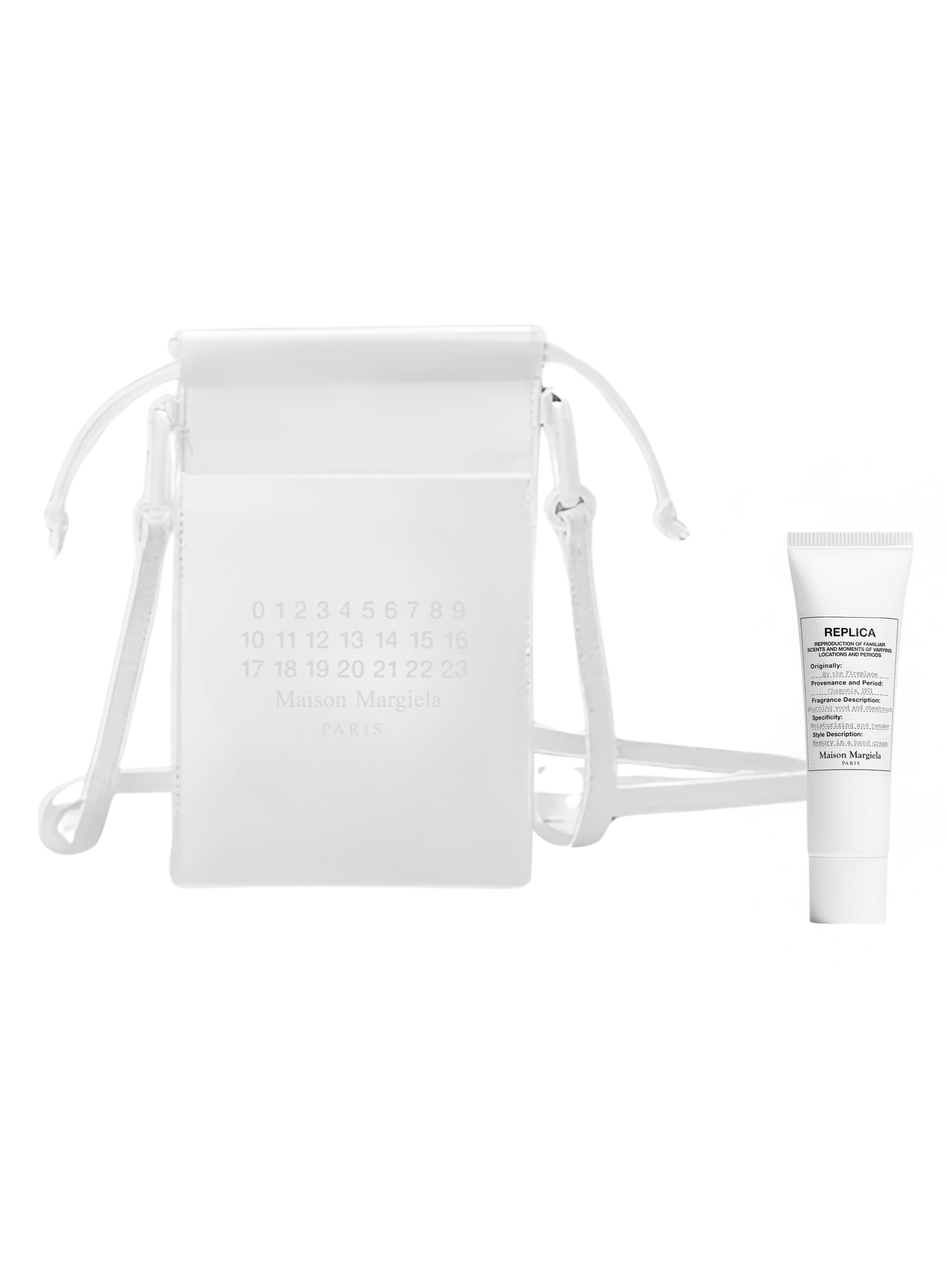 Maison Margiela By The Fireplace Hand Lotion 15ML & White Bag 12x19.5cm