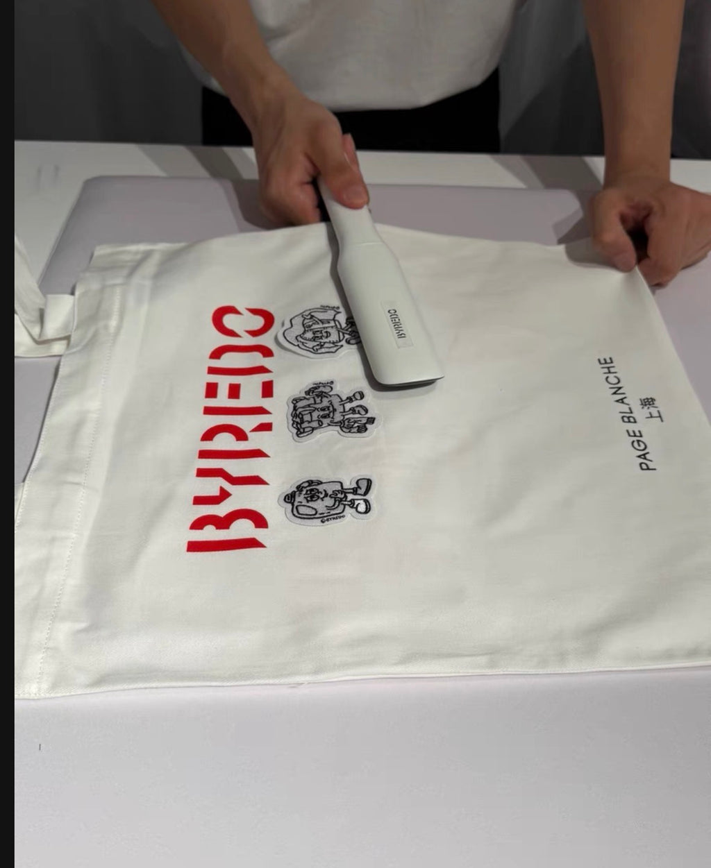 BYREDO ტოუტ-ჩანთა PAGE BLANCHE