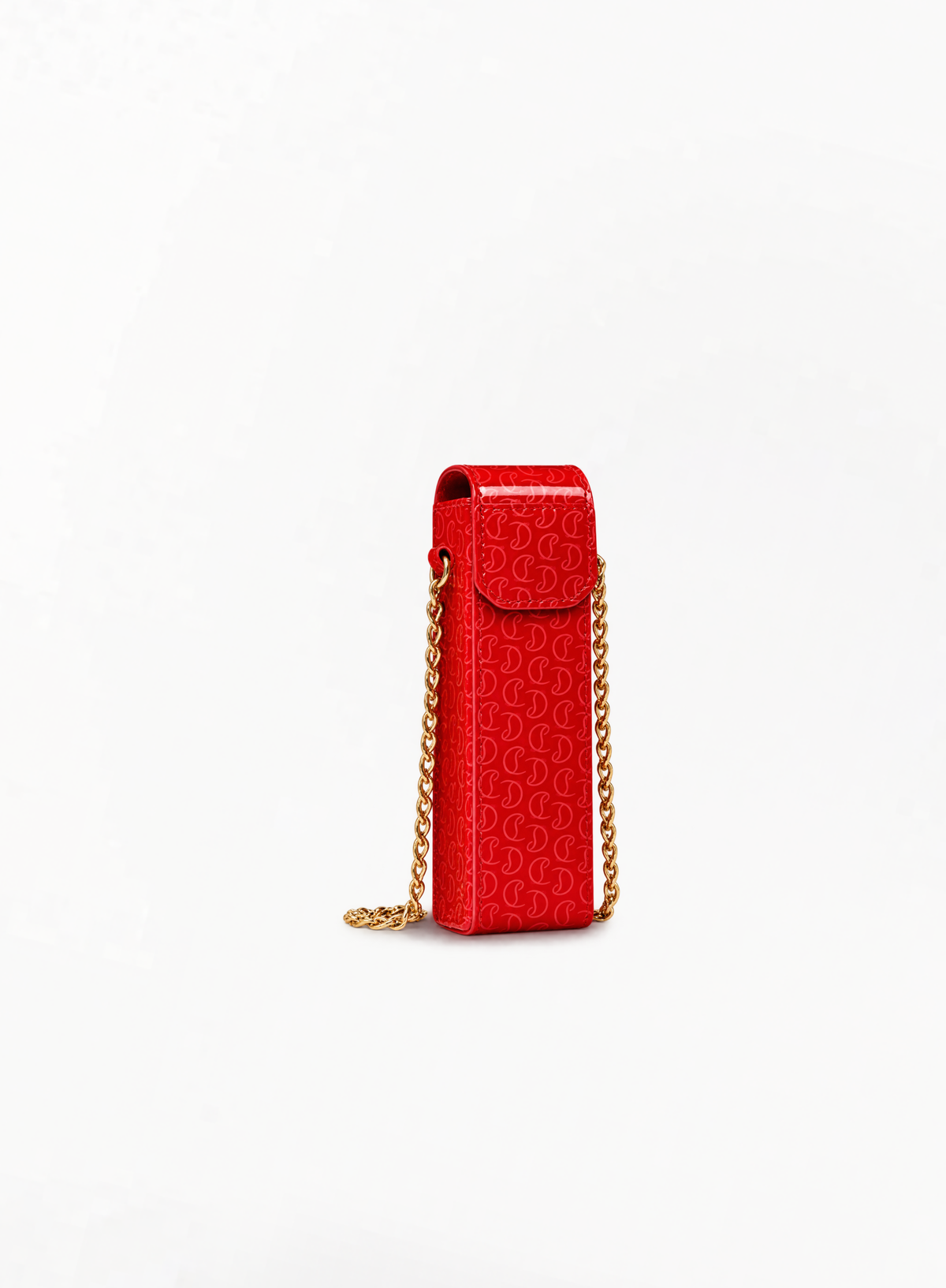 CHRISTIAN LOUBOUTIN Limited Edition Red Lipstick Bag 15x4x3.5cm