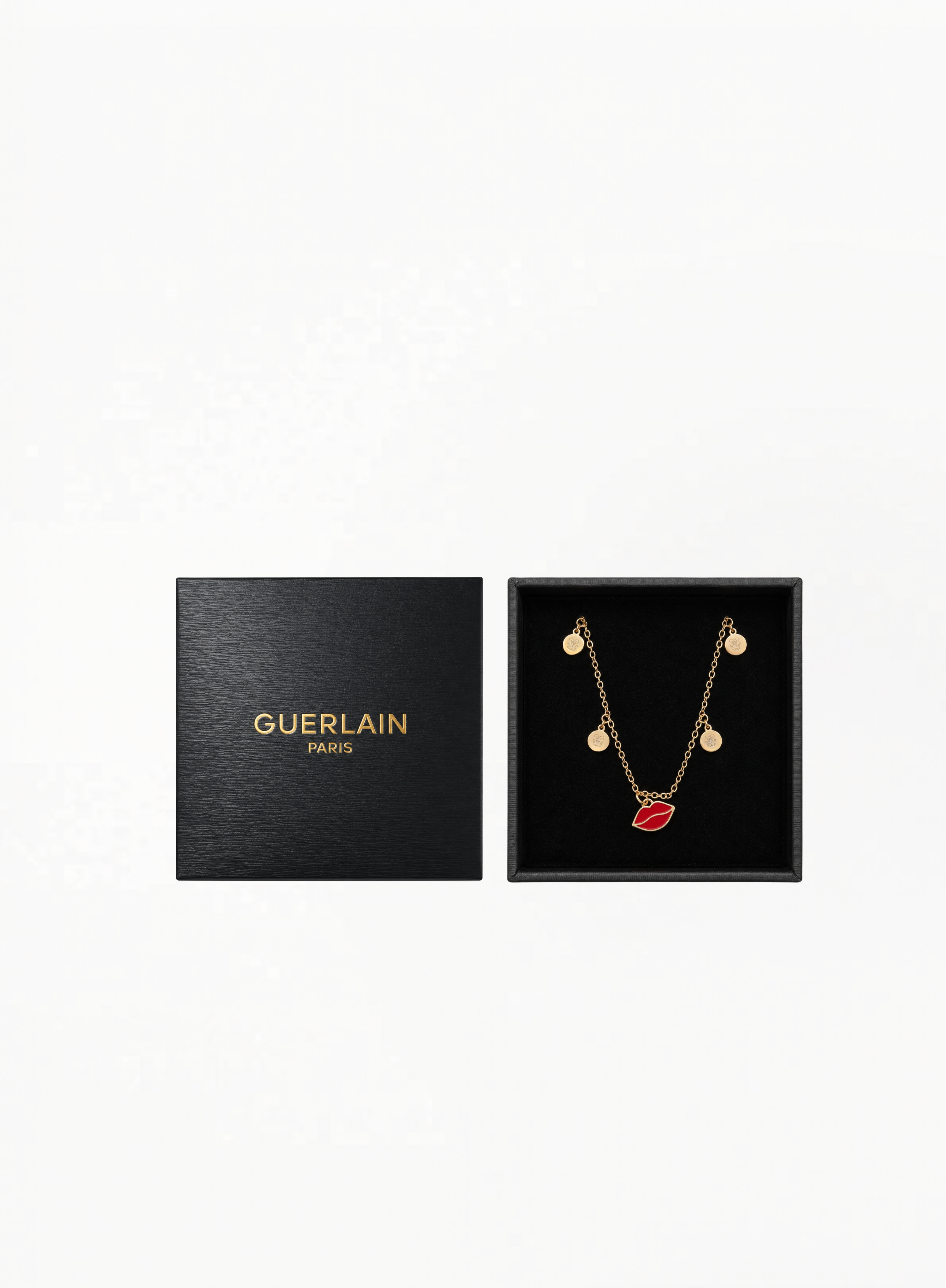 GUERLAIN Kiss Charm Bracelet 18K Gold-Plated