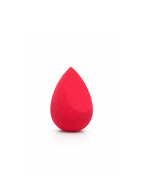Christian Louboutin Limited Edition red makeup blender sponge on white background
