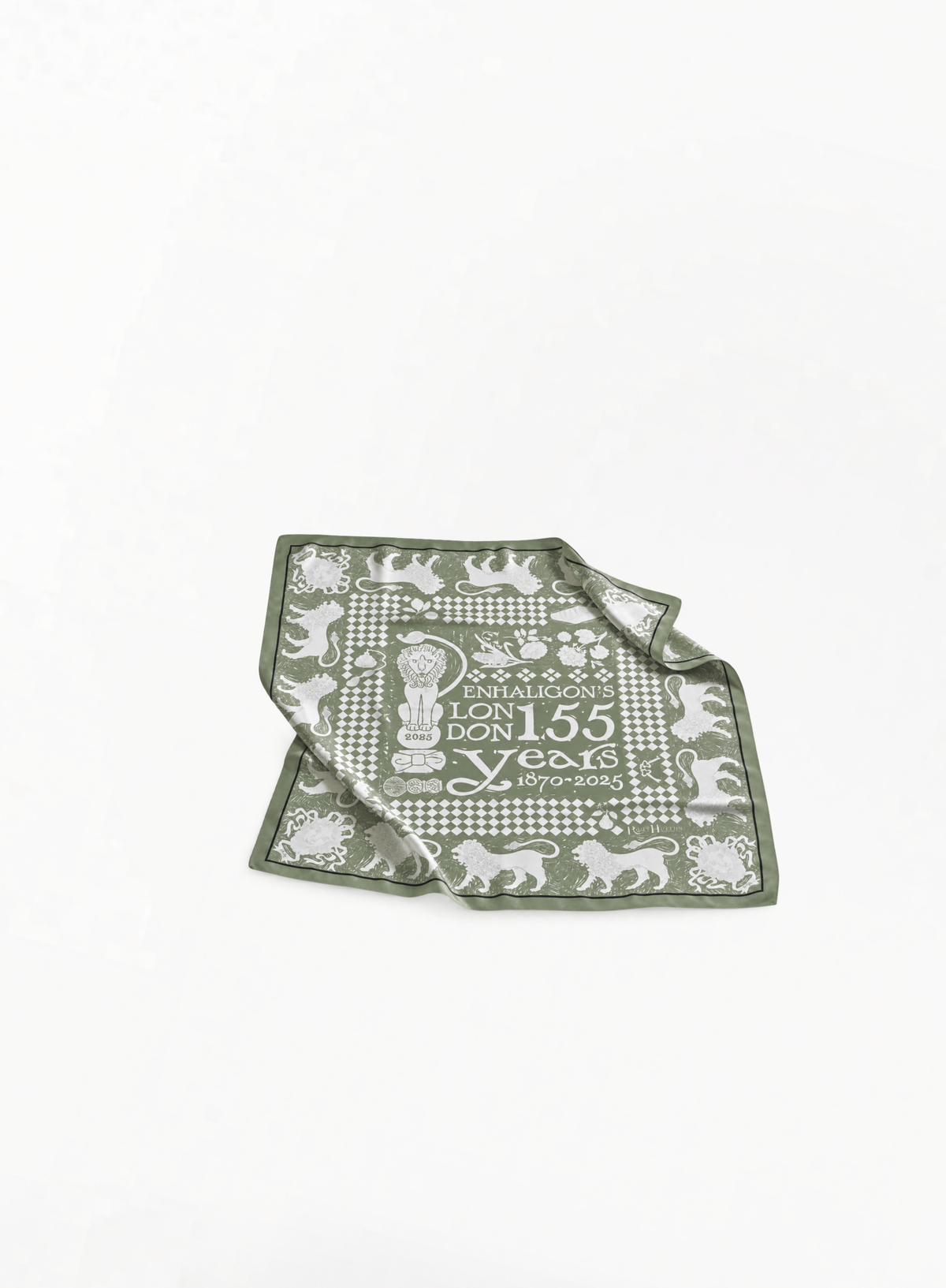 PENHALIGON'S x Rory Hutton აბრეშუმის შარფი – 155 წლის იუბილეს ლიმიტირებული გამოშვება