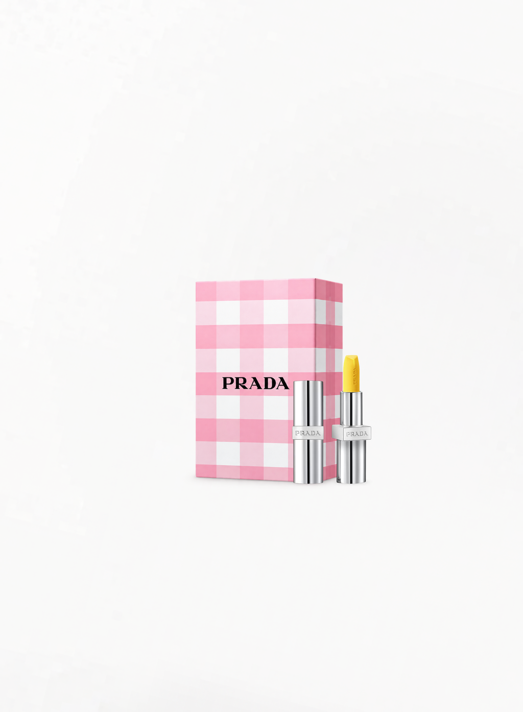 PRADA Lip Balm U002 Banana Yellow In Limited Edition Box