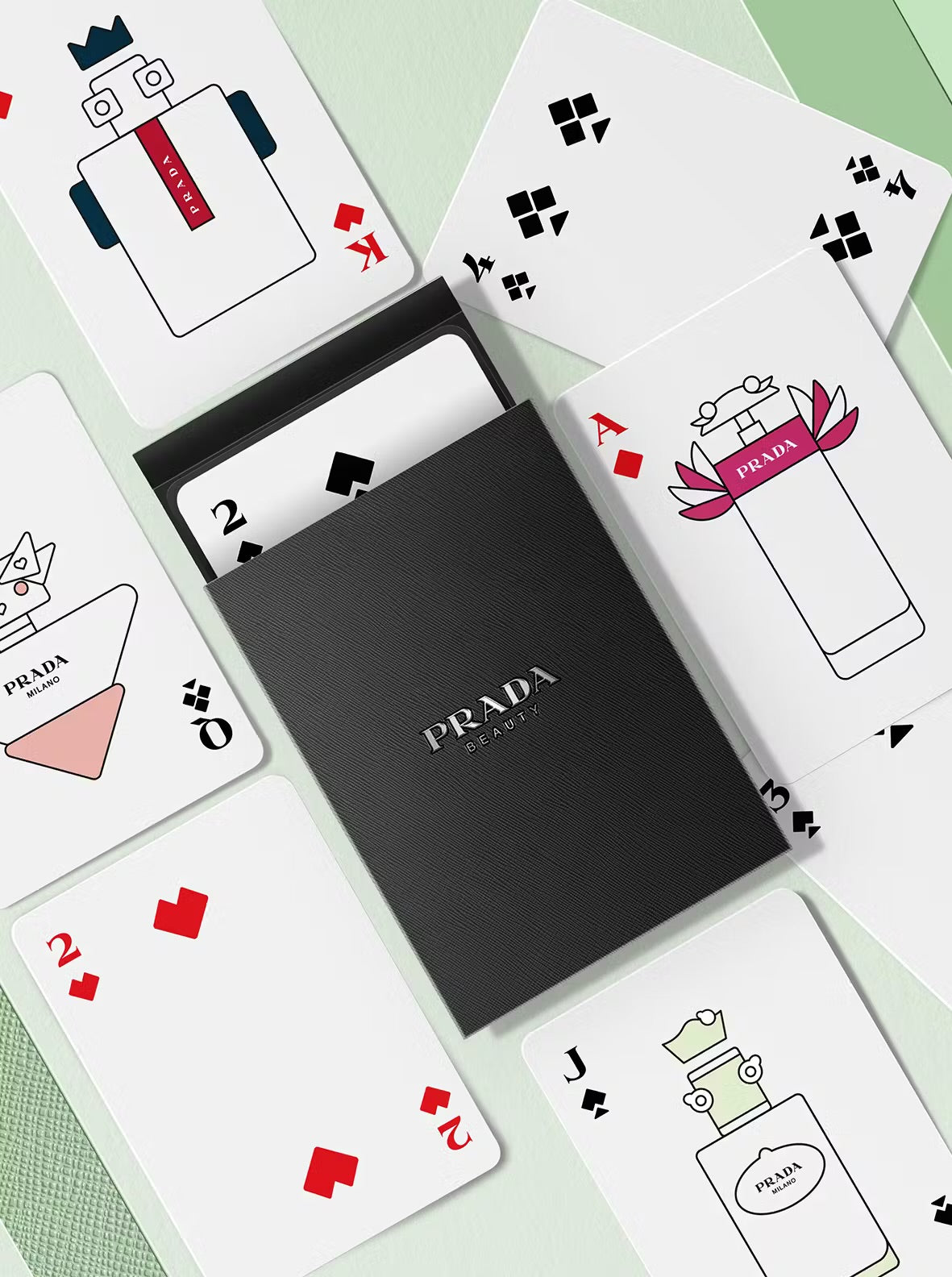 Prada Playing Card Limited Edition Full Deck Set