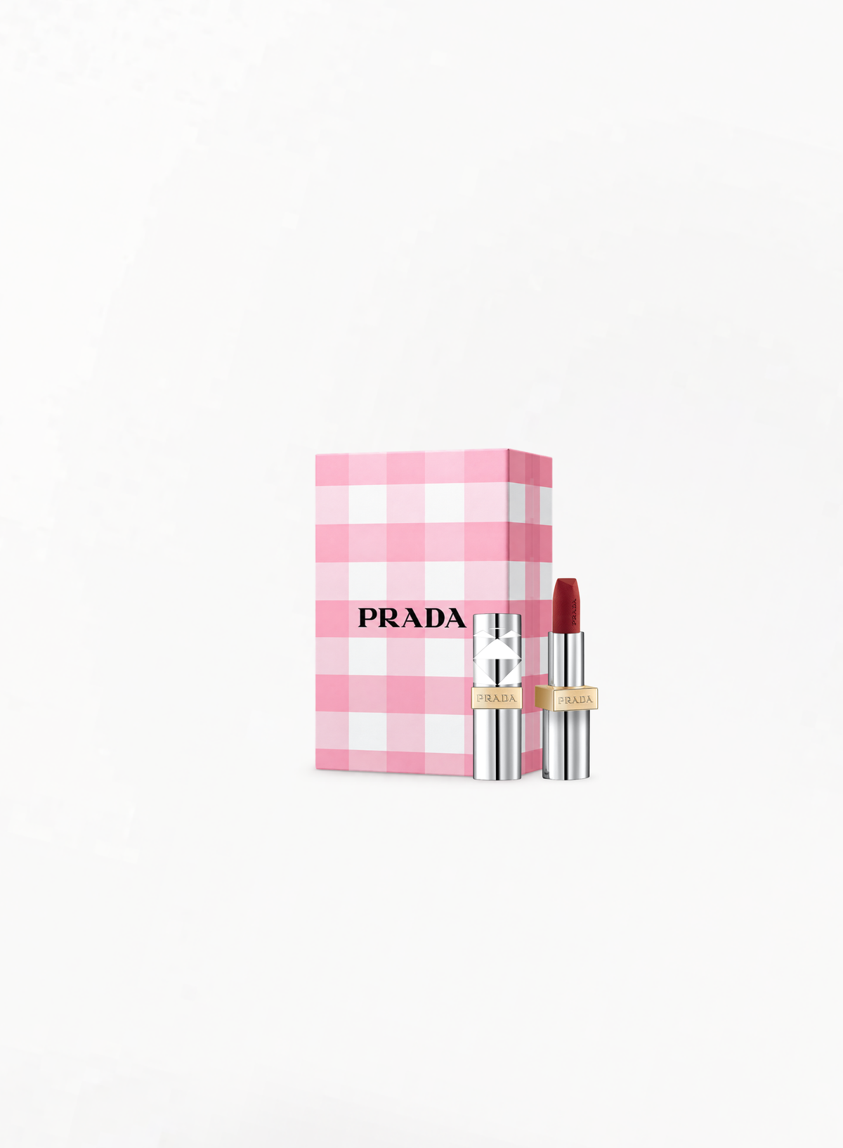 PRADA Monochrome Soft Matte ტუჩსაცხი B03 ლიმიტირებული გამოშვების ყუთით