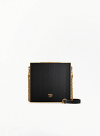TOM FORD ლიმიტირებული მეტალის ჩანთა შიდა სარკით 10.5×10.5სმ 