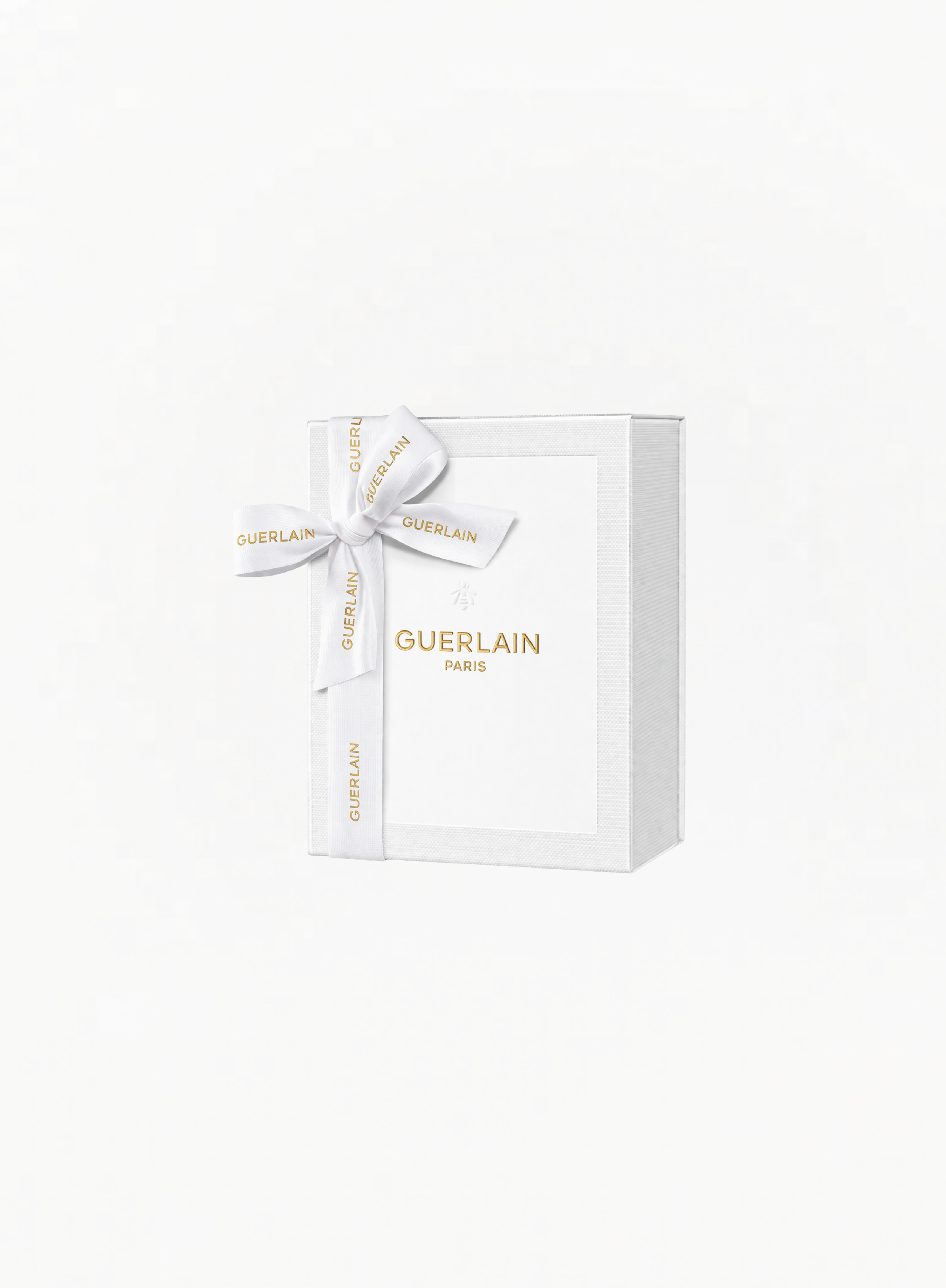 GUERLAIN თეთრი ლიმიტირებული სასაჩუქრე ყუთი ზომა: L - 20.5x27სმ