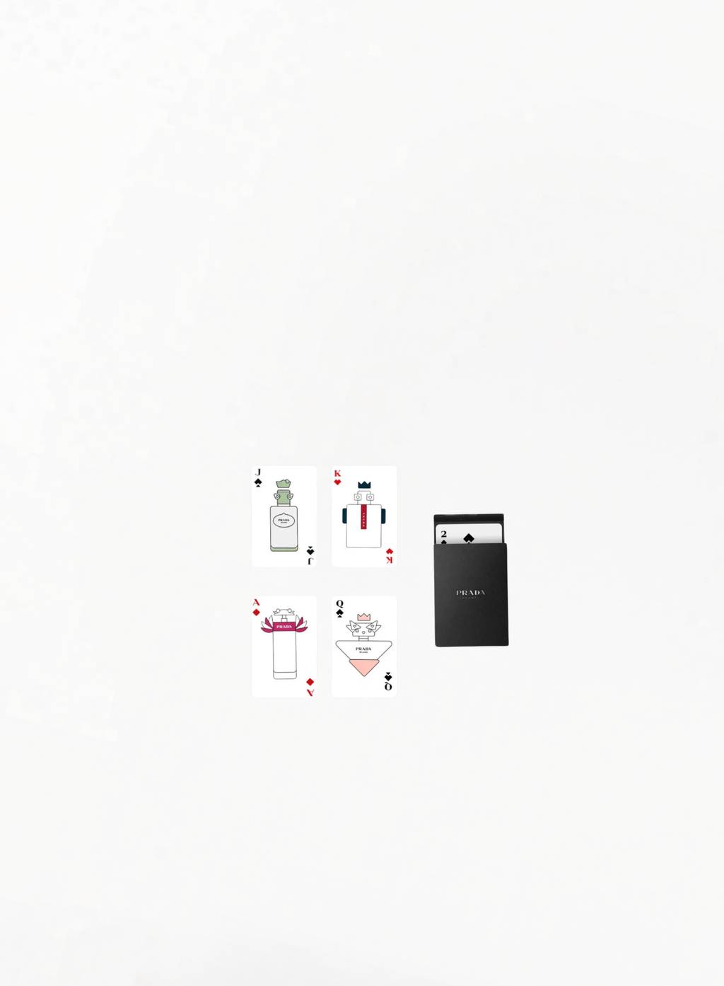 PRADA Playing Card Limited Edition Full Deck Set