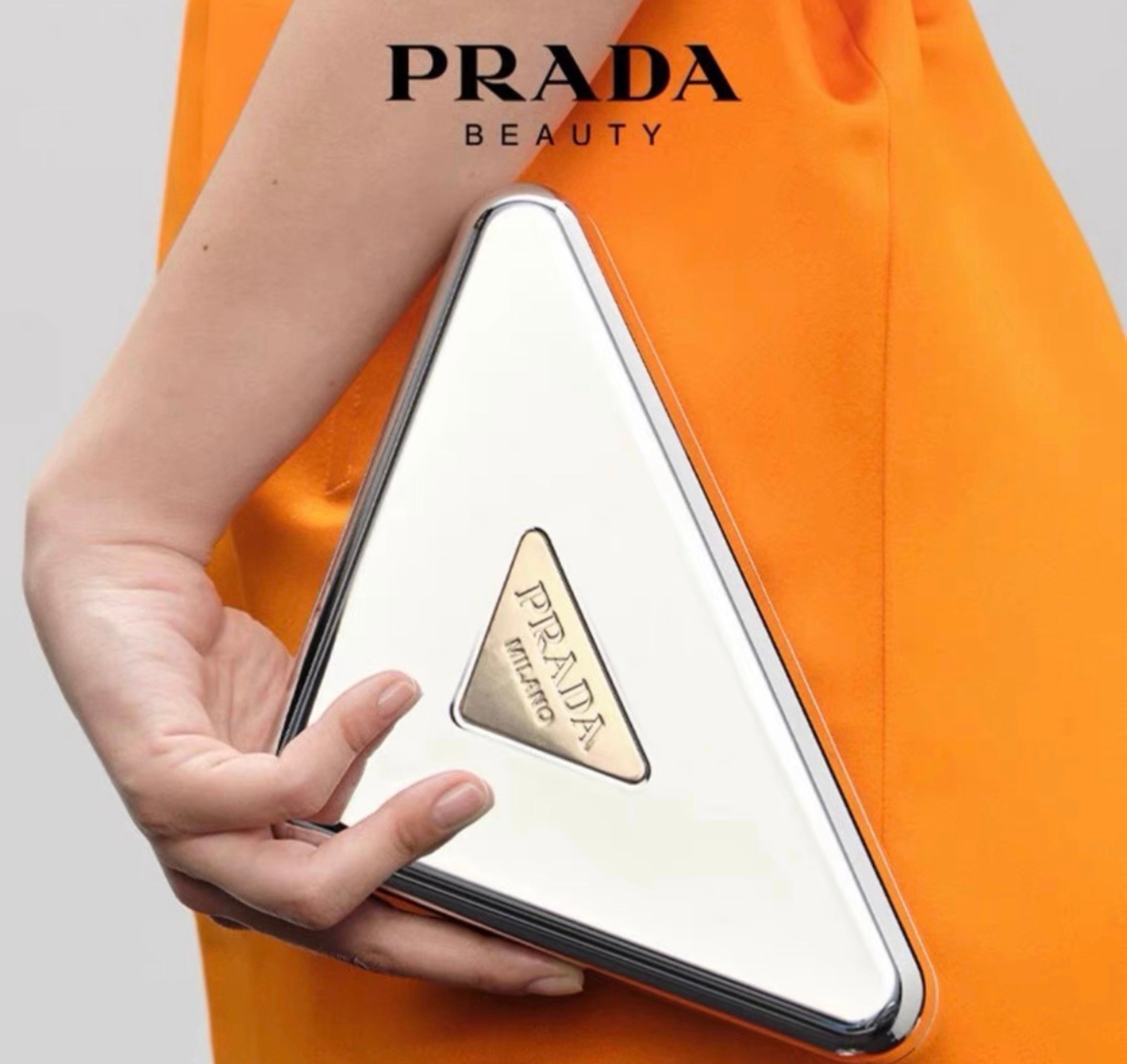 Prada Monochrome Lipstick Clutch Set Of 3