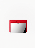 TOM FORD Mirror Card with Red Leather-Effect Case