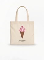 JO MALONE LONDON Ice-Cream ტოუტ ჩანთა – 2025 კოლექცია 37x38x10სმ