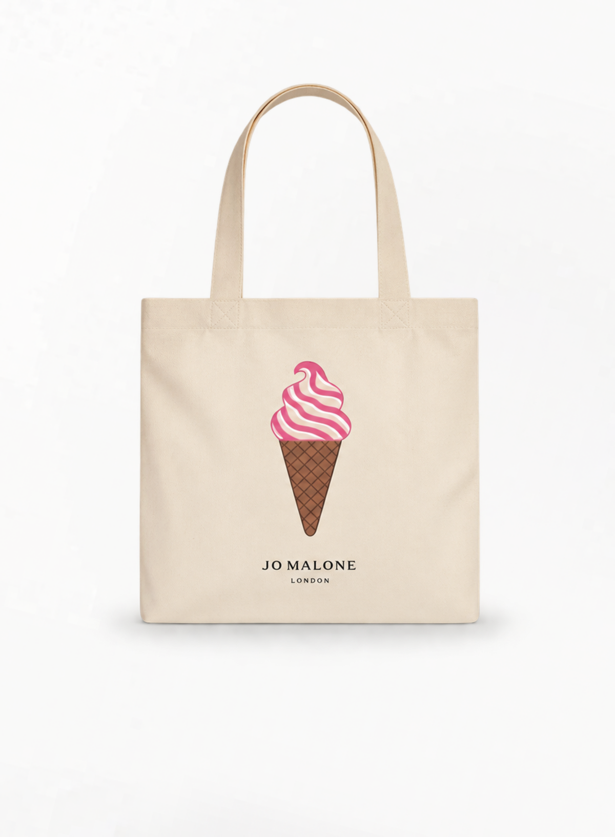 JO MALONE LONDON Ice-Cream ტოუტ ჩანთა – 2025 კოლექცია 37x38x10სმ