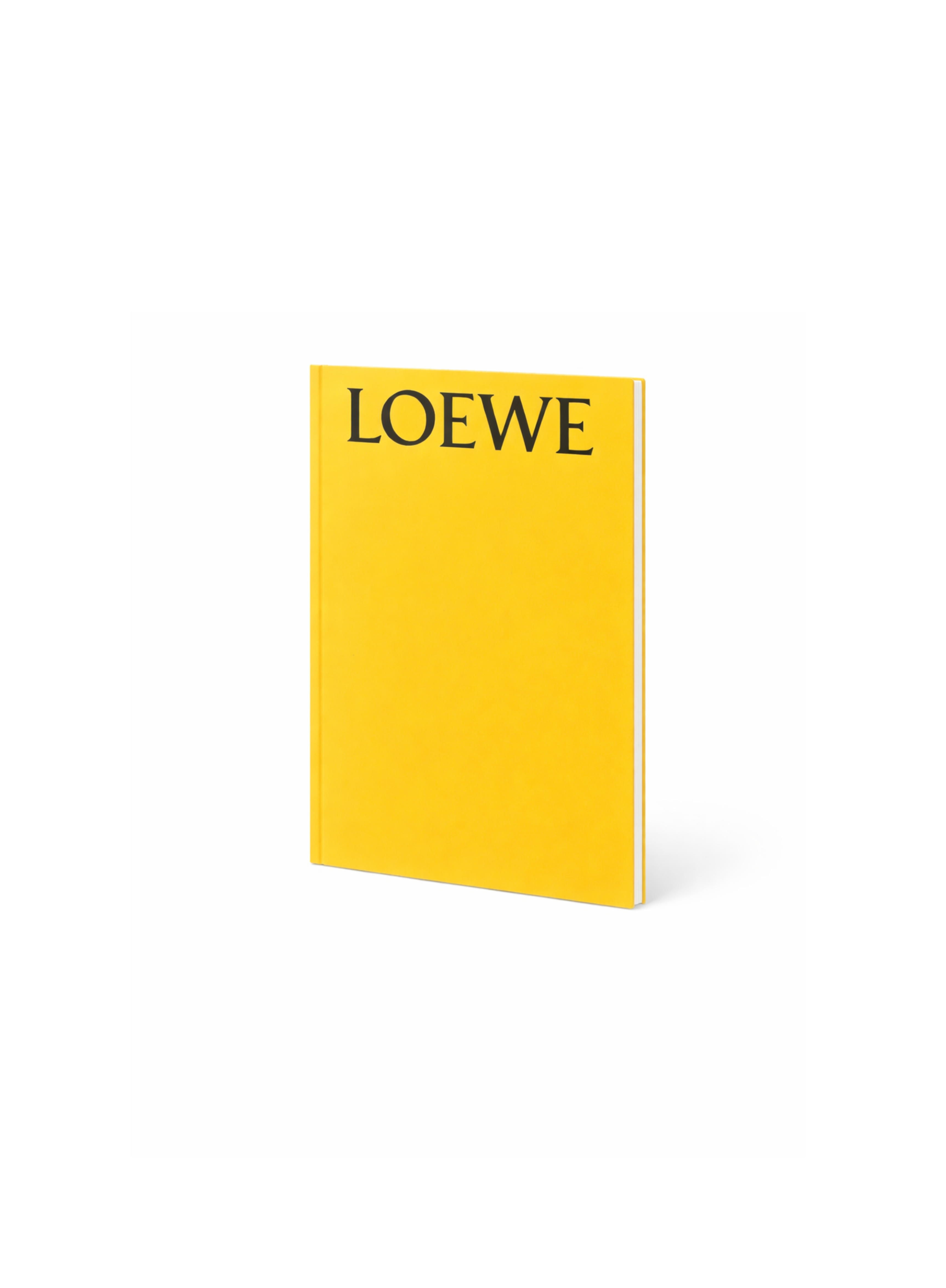 Loewe Limited Edition Yellow Notebook 21x15cm