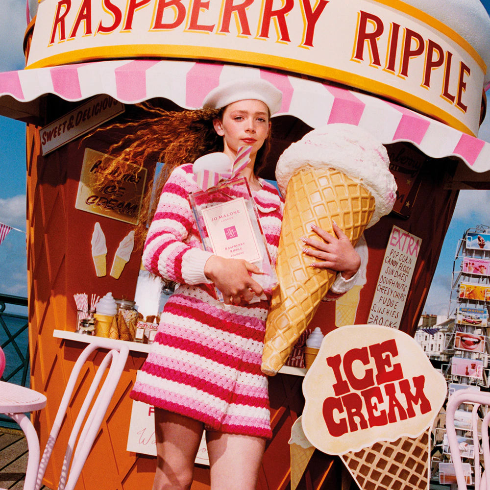 Jo Malone Raspberry Ripple 9ML / Lime Basil Cream 15ML / Ice Cream Set – 2025 Edition