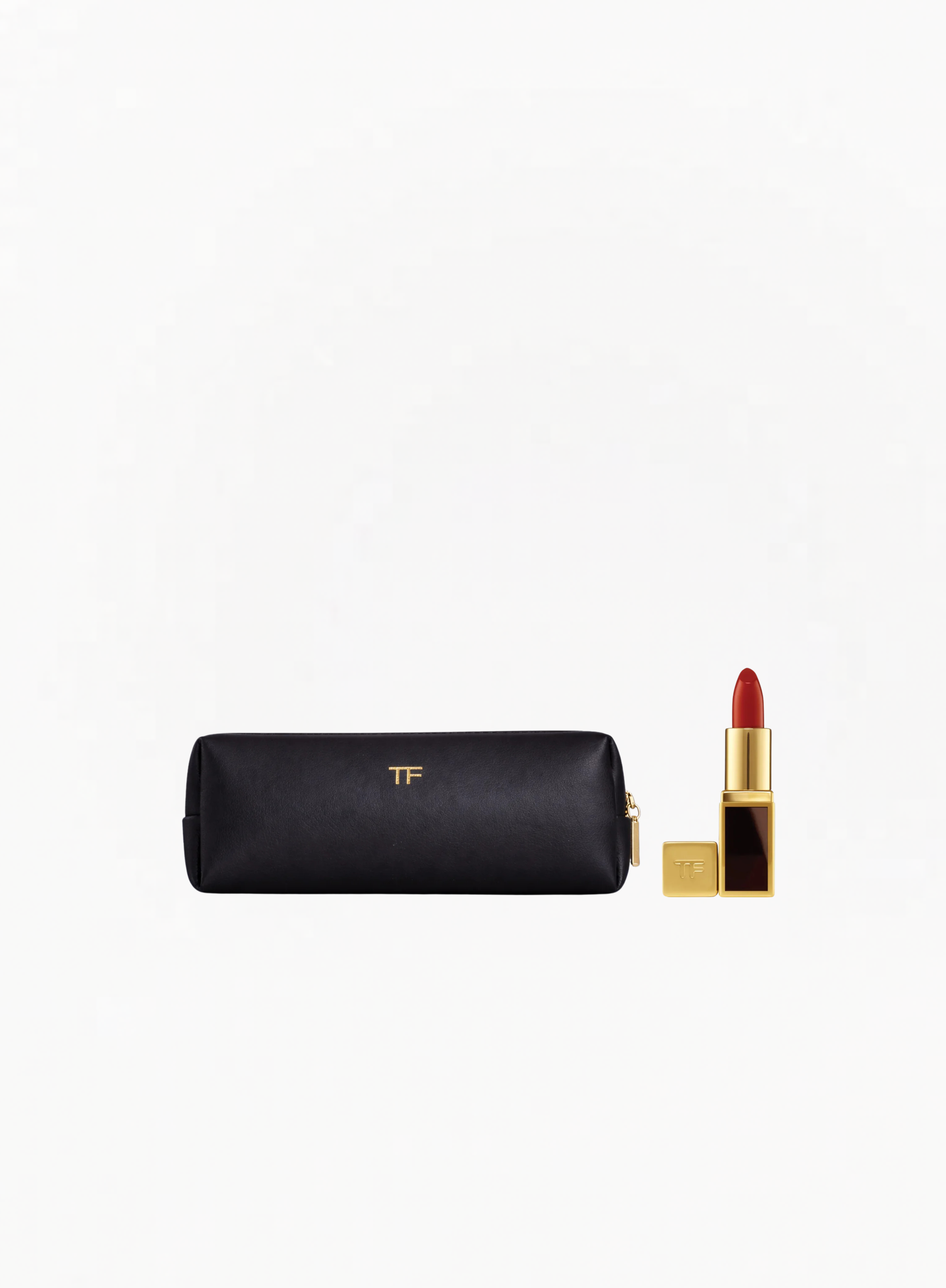 TOM FORD Lipstick 16 Mini And Brown Lipstick Bag 17.5x7x5.5cm
