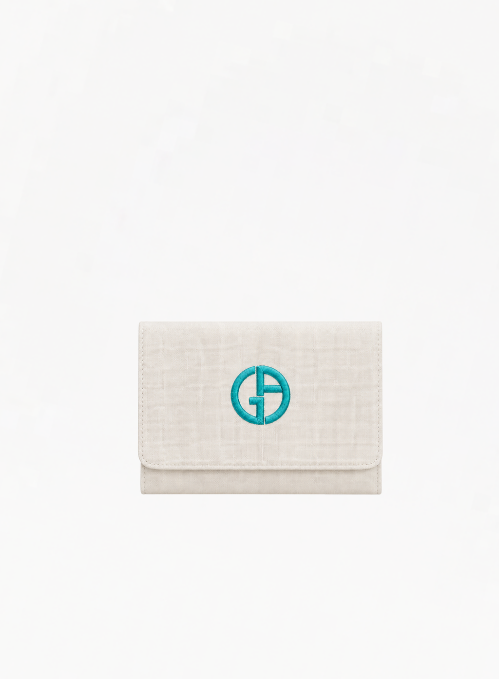 GIORGIO ARMANI Cream Cosmetic Pouch 22.5x15.5cm