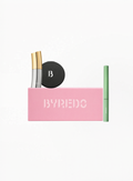 BYREDO ტუჩსაცხი Red & Blue/ Technical Black თვალის ლაინერი / შავი სარკე Mirror Mirror