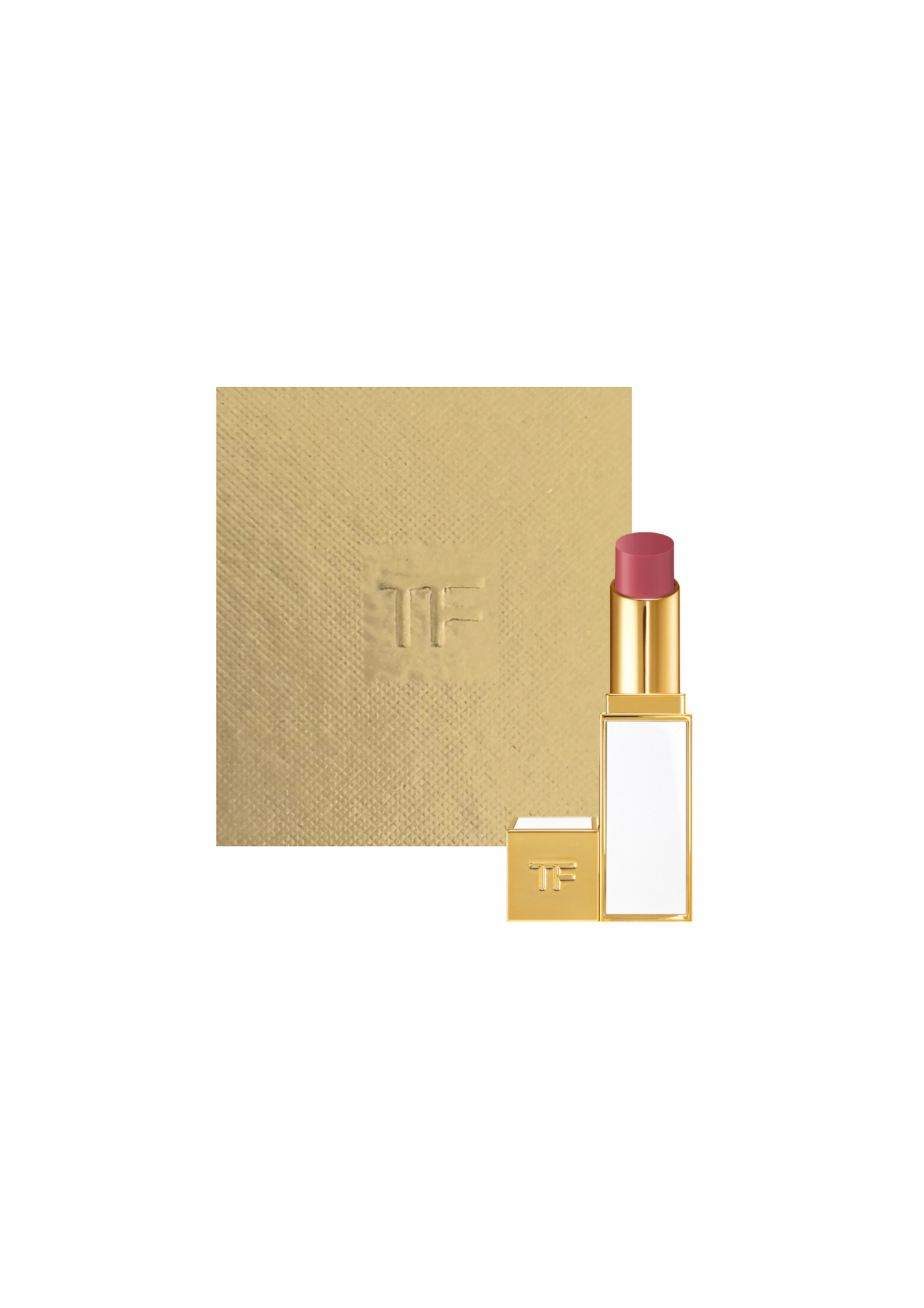 Tom Ford Flowery Colorful Fine White Tube Lipstick, #33 Gold Box