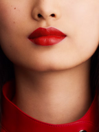 HERMÈS Satin Lipstick 75 Rouge Amazone