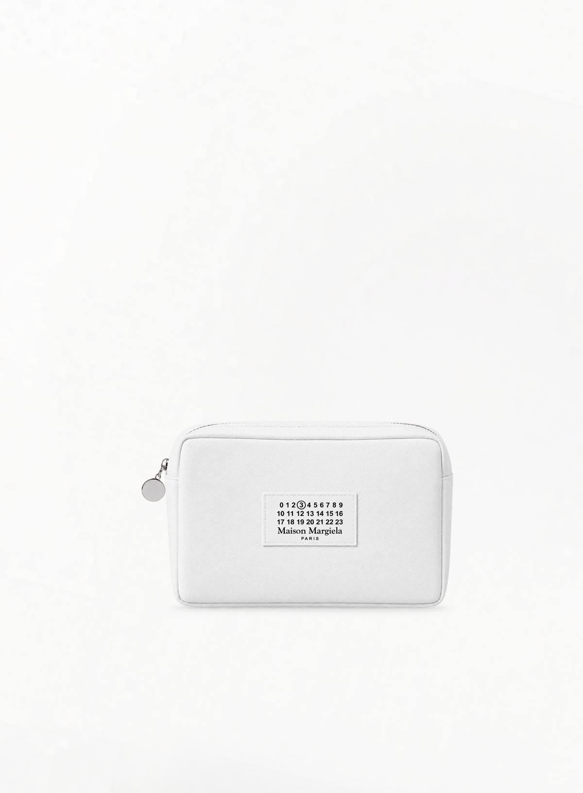 MAISON MARGIELA REPLICA White Cotton Cosmetic Bag 19.5x7x13.5cm