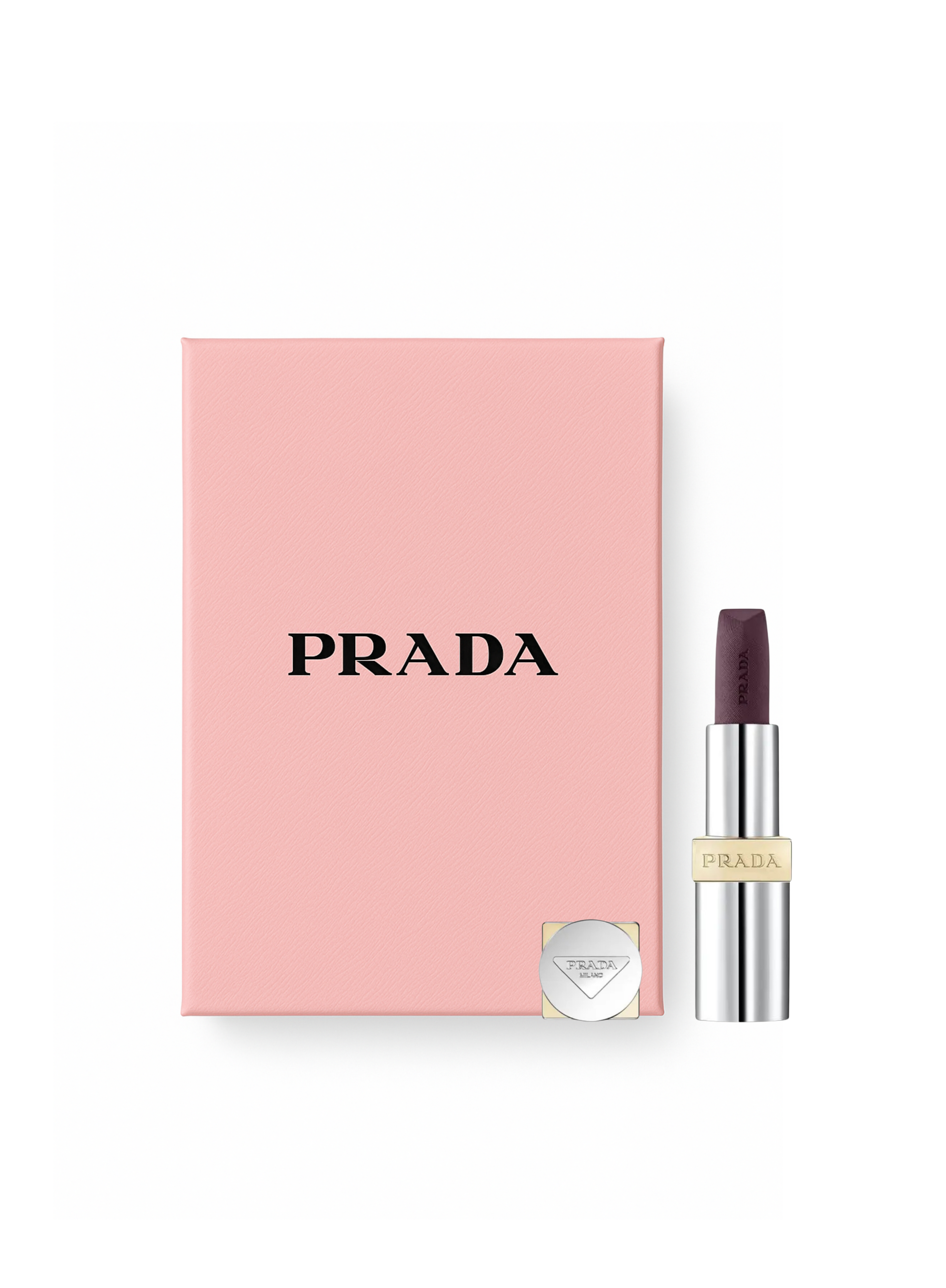 Prada Monochrome Hyper Matte ტუჩსაცხი P57 ULTRAVIOLET შეზღუდული გამოშვების ყუთით
