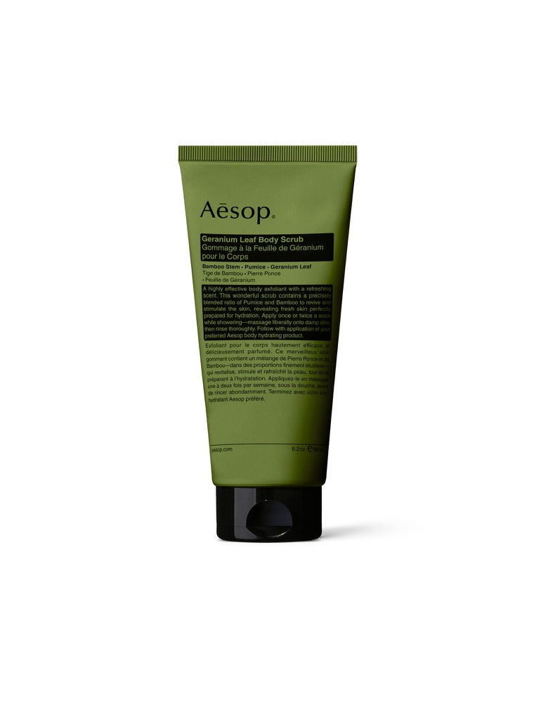 Aesop Geranium Leaf Body Scrub 180ML