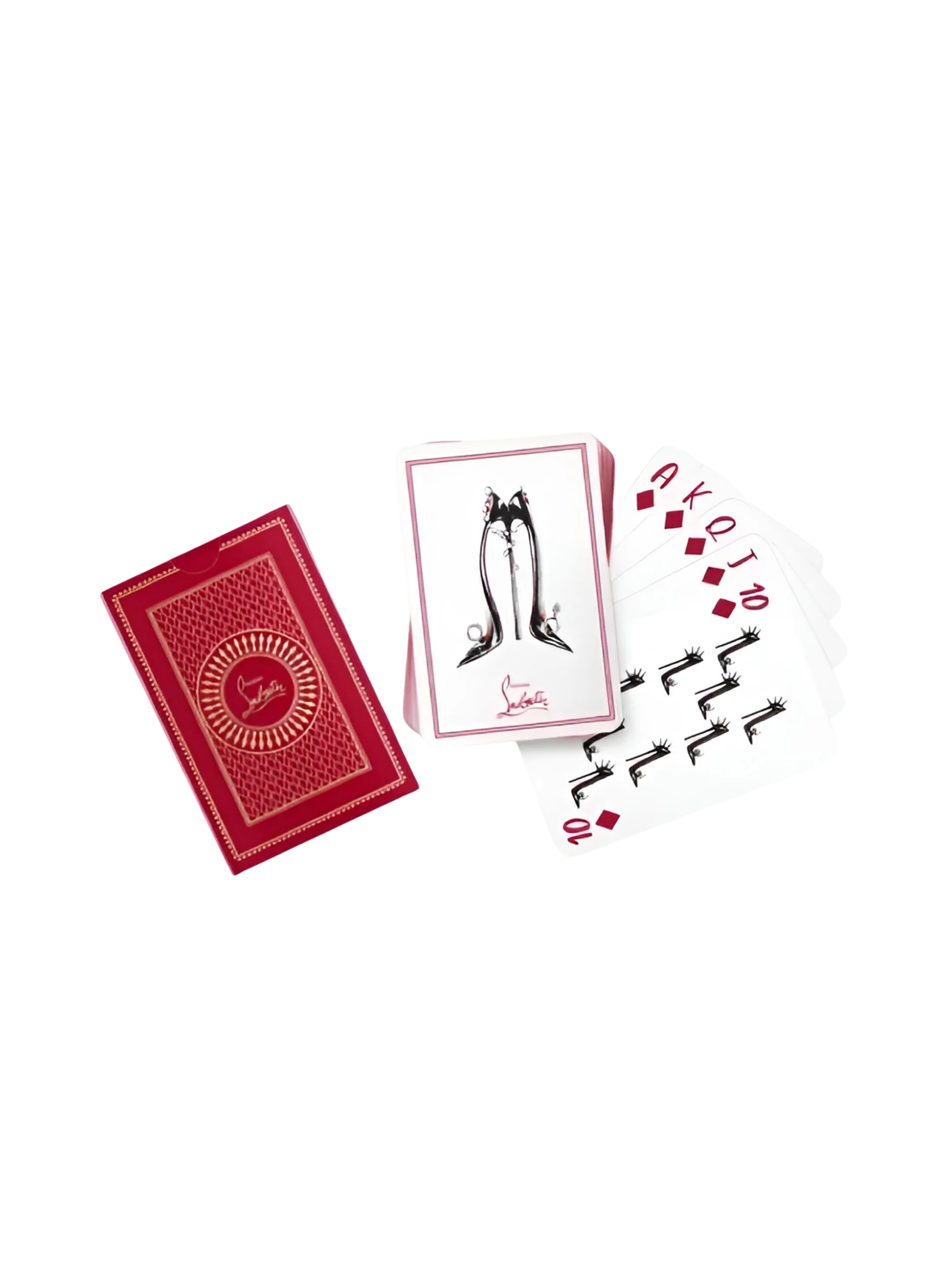 Christian Louboutin სათამაშო ბანქო (კარტი)