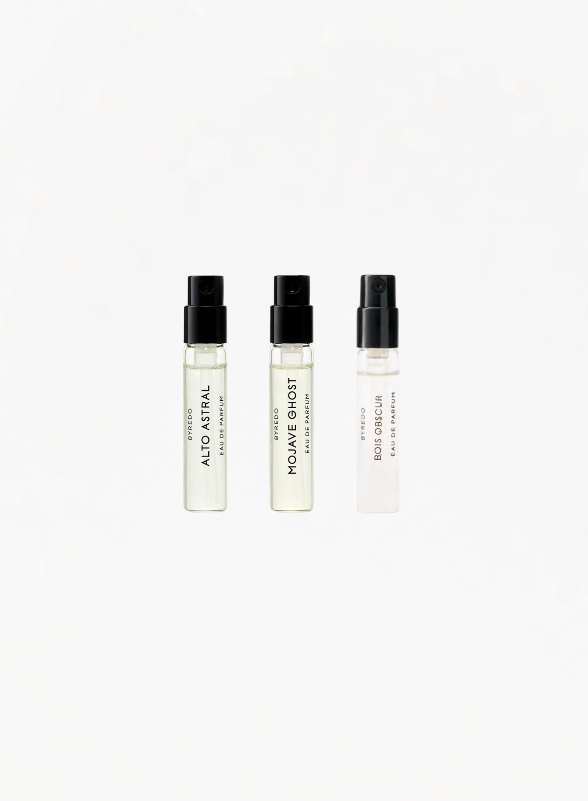BYREDO Alto Astral / Bois Obscur And Mojave Ghost Absolu 2ml Discovery Set