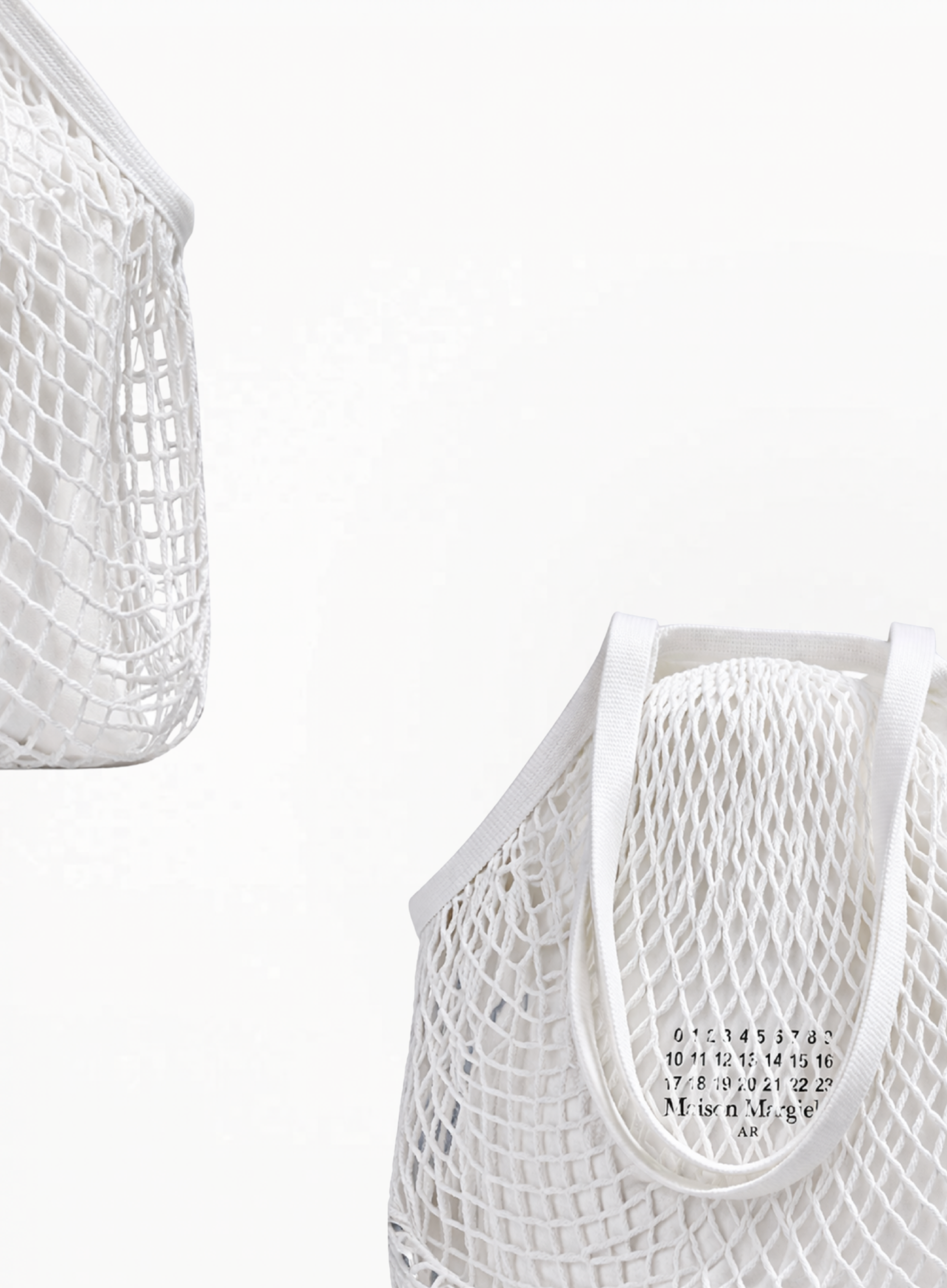 Maison Margiela ნაქსოვი ბადის ტოუტ-ჩანთა – 35×45სმ
