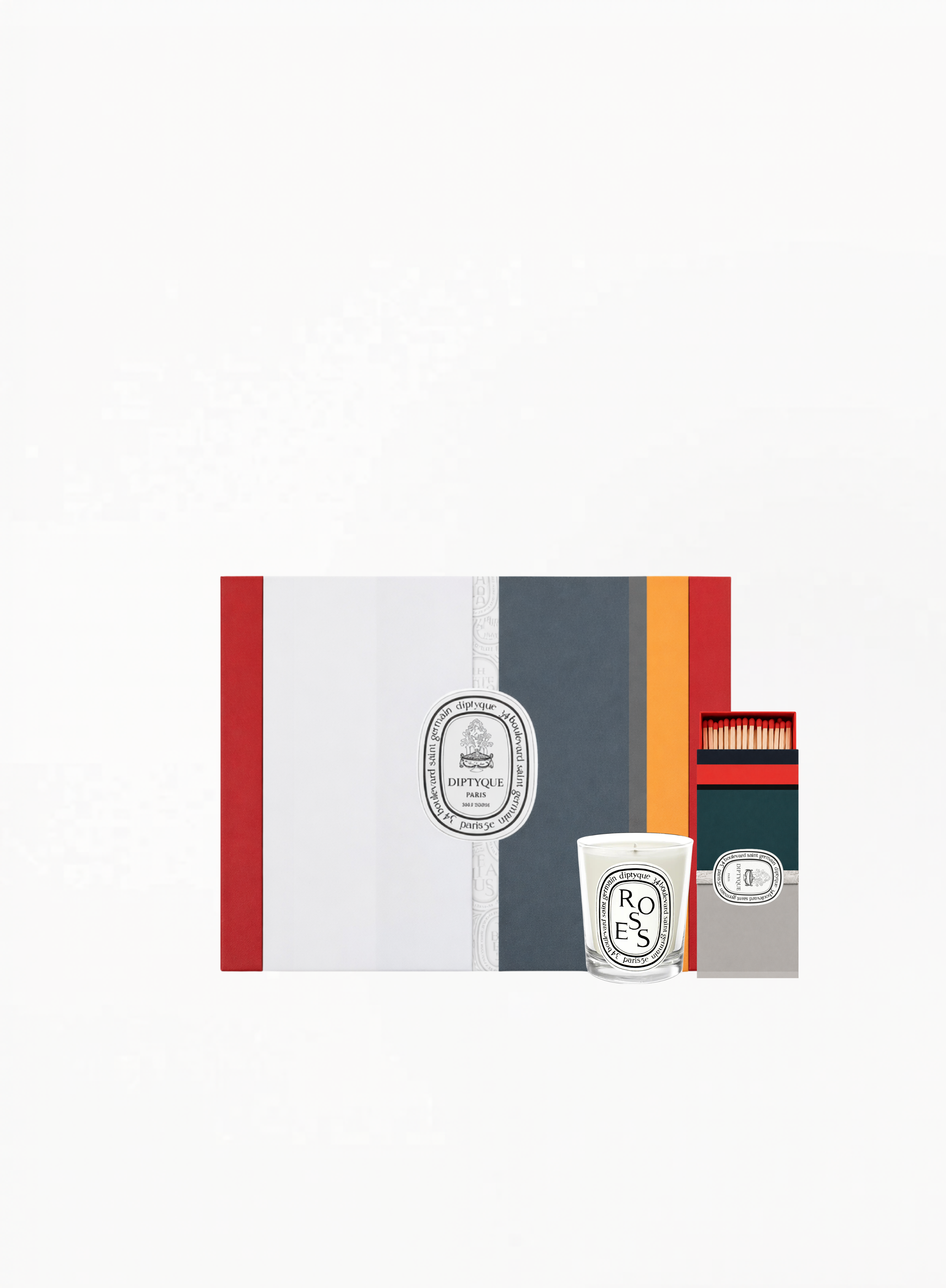 DIPTYQUE Roses Candle 70G & Matches Gift Set