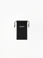 PRADA ულტრა იშვიათი კოსმეტიკური ჩანთა ნეონ მწვანე