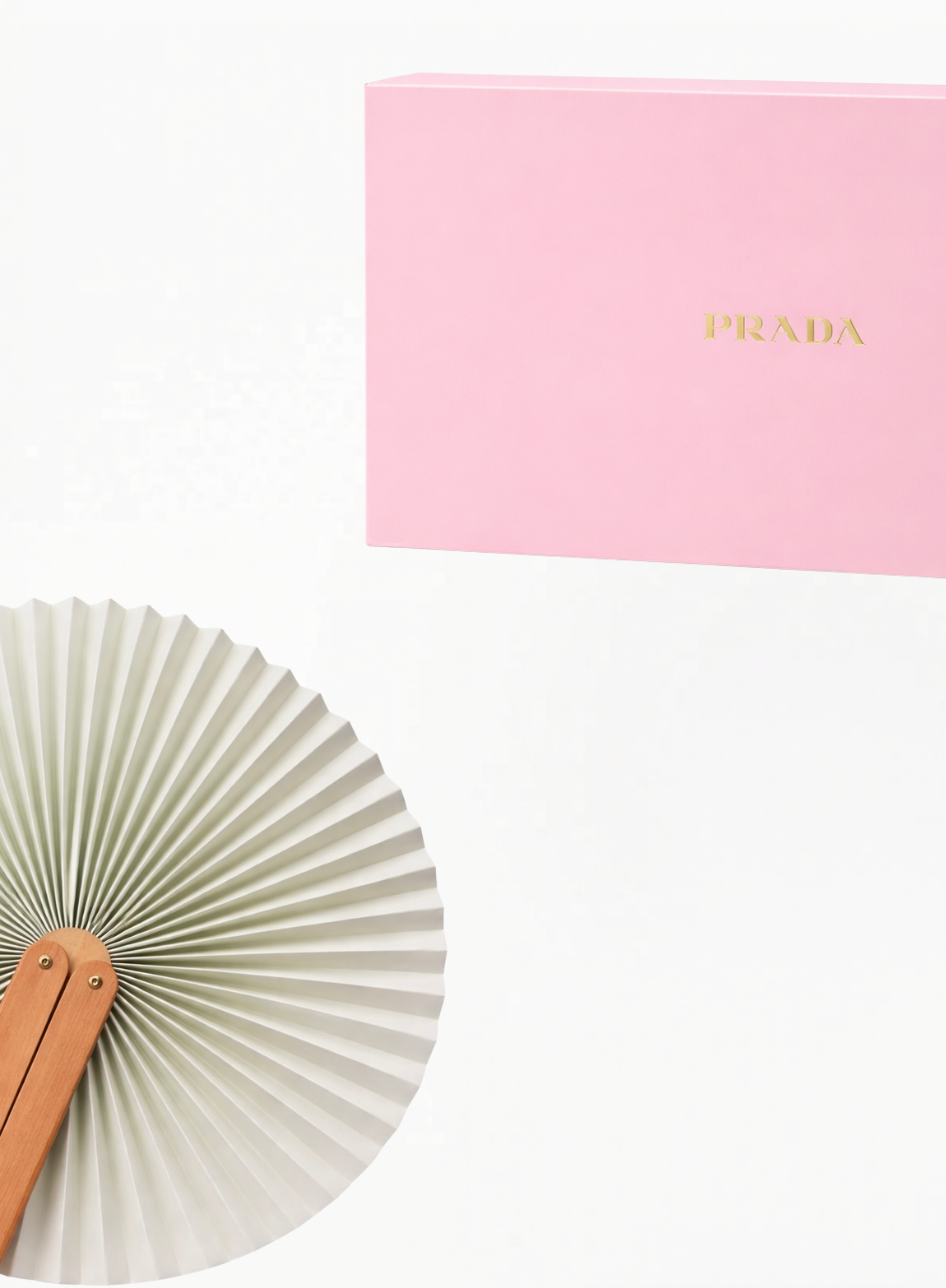 Prada Premium Limited Edition Fan - Neon Green