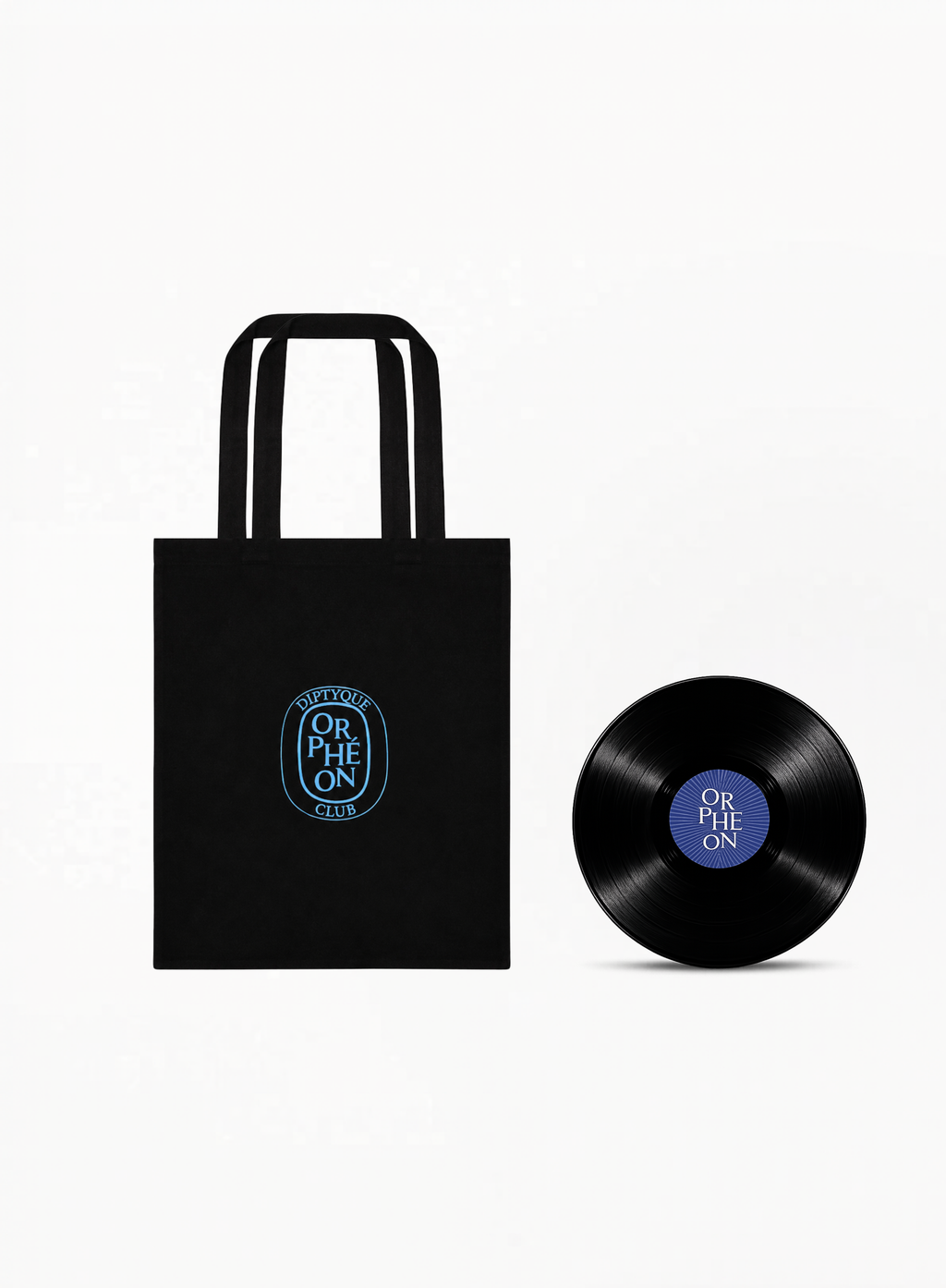 DIPTYQUE Orphéon Club Collector’s Set – Tote Bag & Vinyl Record