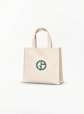 GIORGIO ARMANI Beige Tote Bag 35x40cm