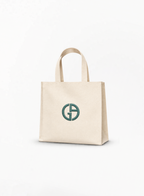 GIORGIO ARMANI Beige Tote Bag 35x40cm