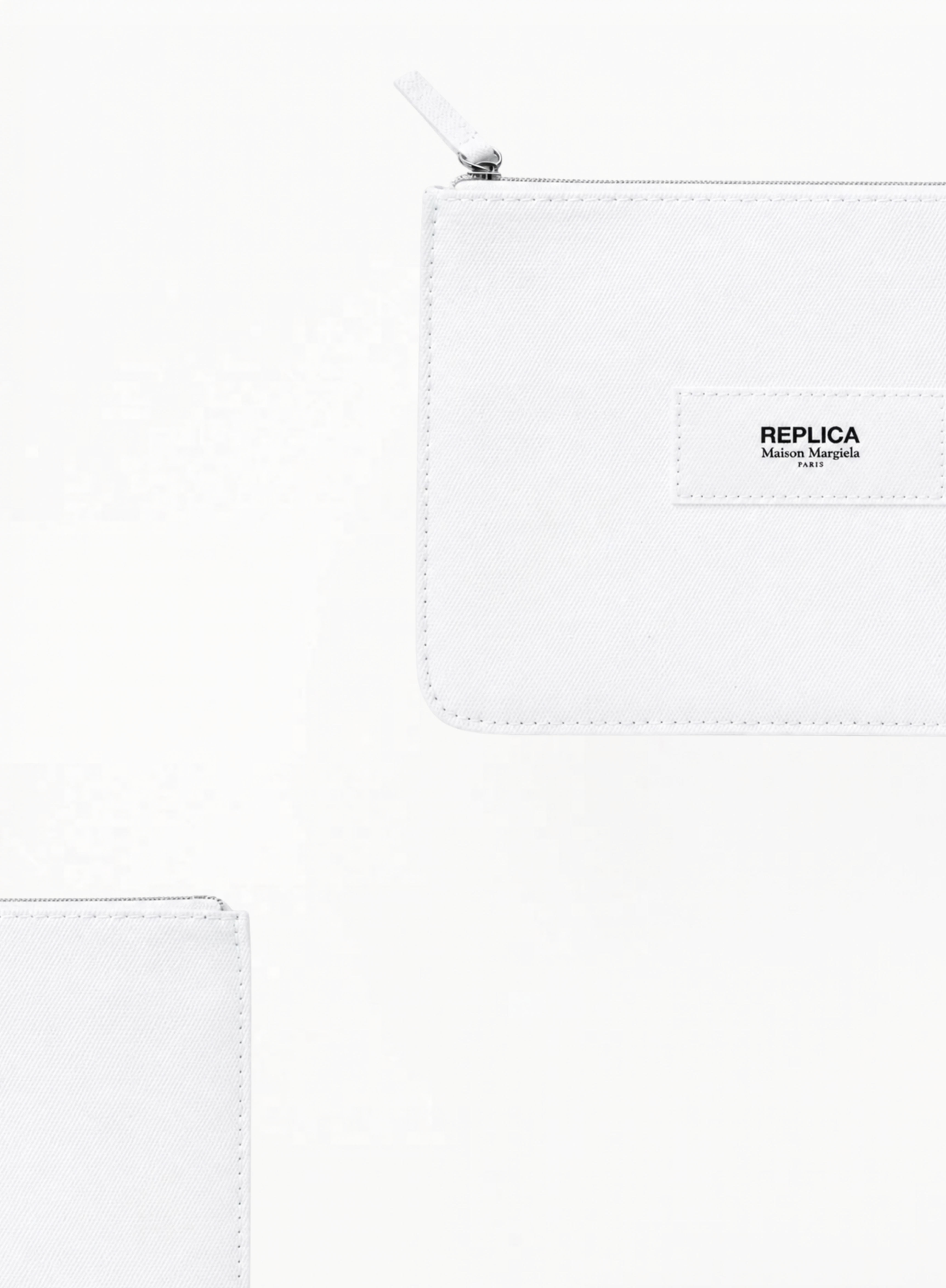 Maison Margiela Replica ბამბის თეთრი ქეისი
